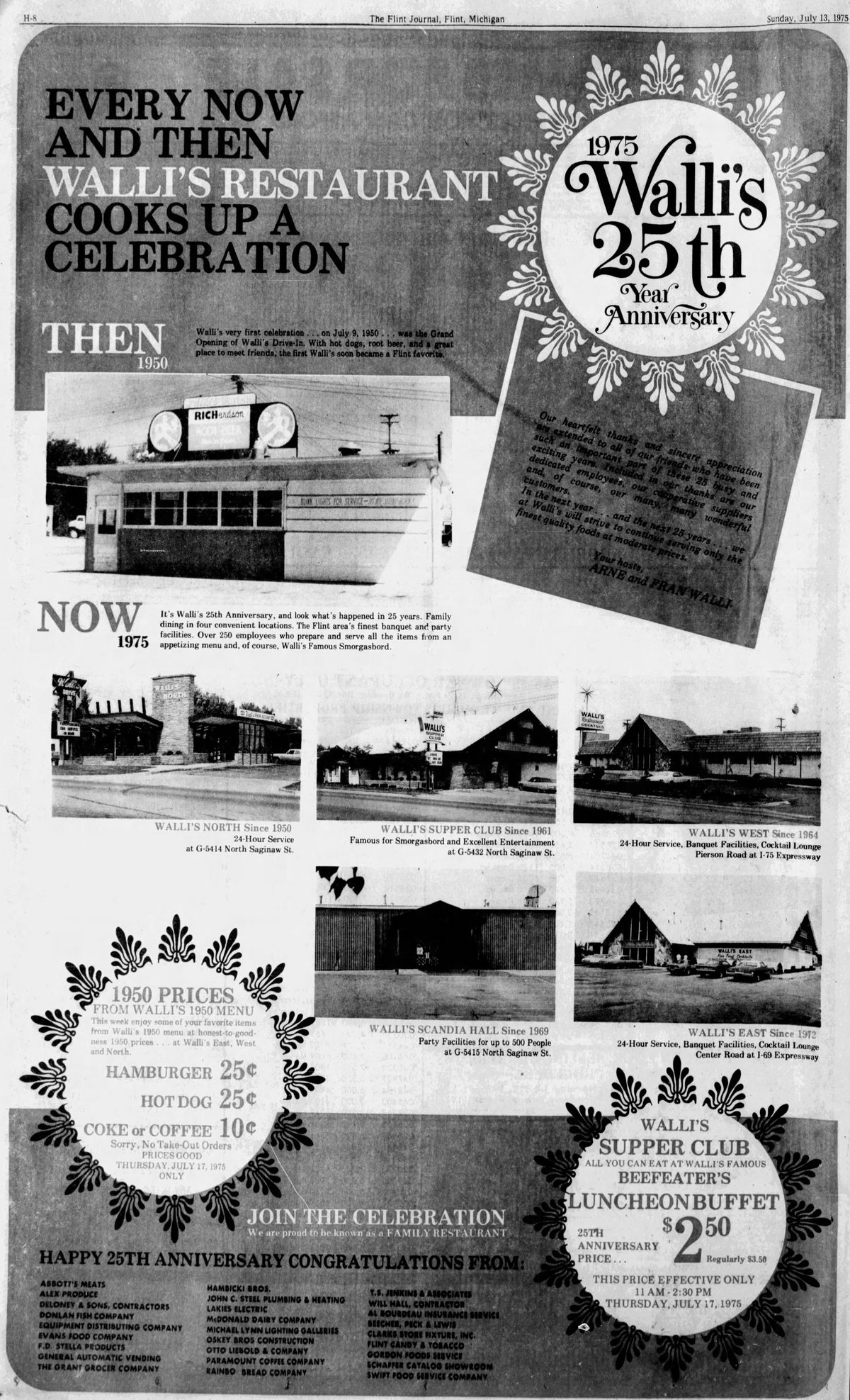 Wallis Drive-In - Jul 13 1975 Article